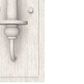 Hunter Southcrest 1-Light Wall Sconce in Distressed White, , large