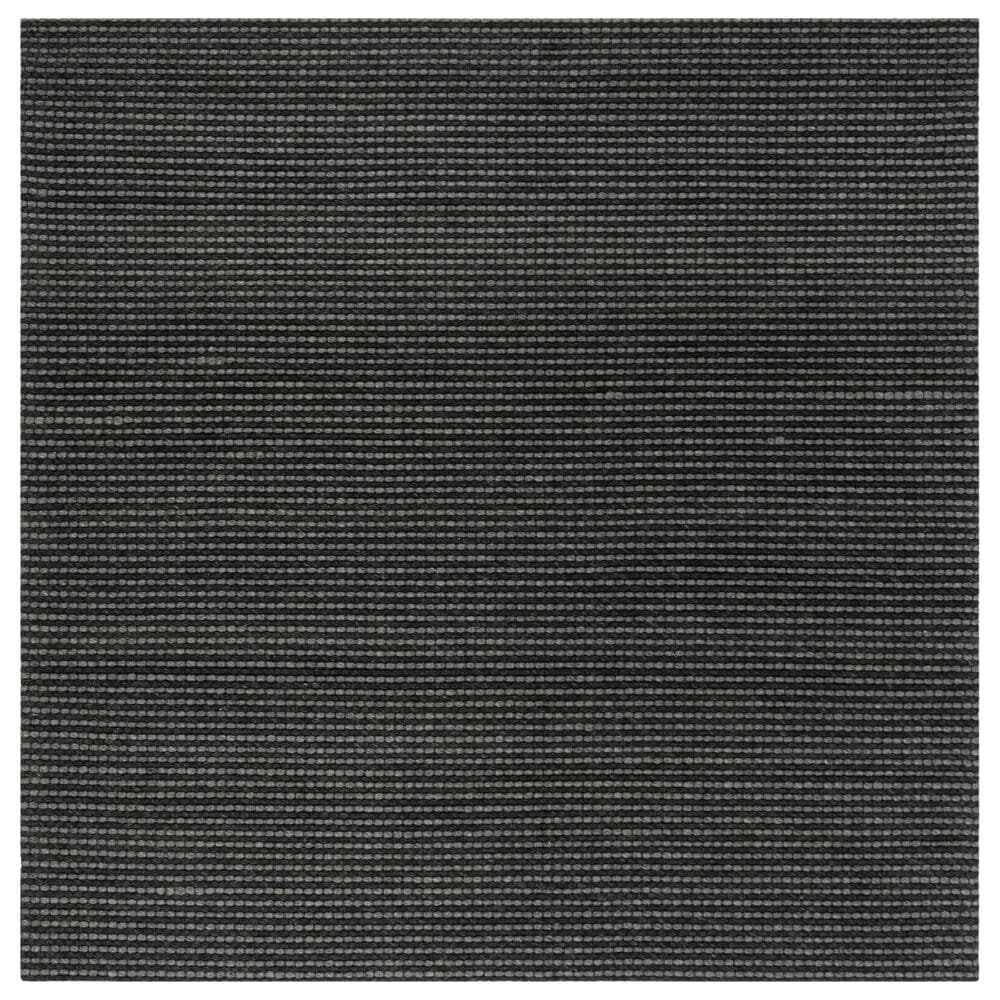 Safavieh Natura 4" Square Grey and Black Area Rug, , large