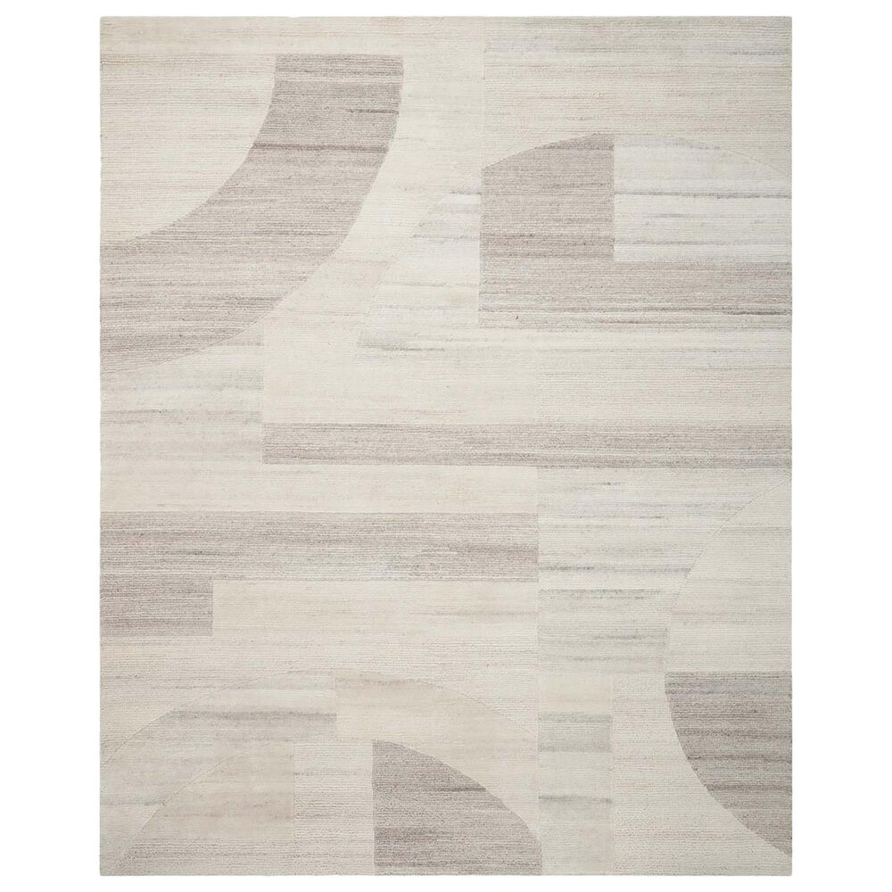 Loloi Elodie 4" x 6" Natural and Light Plum Area Rug, , large