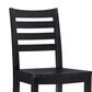 Linon Home Decor Flynn 22" Counter Stool in Black, , large
