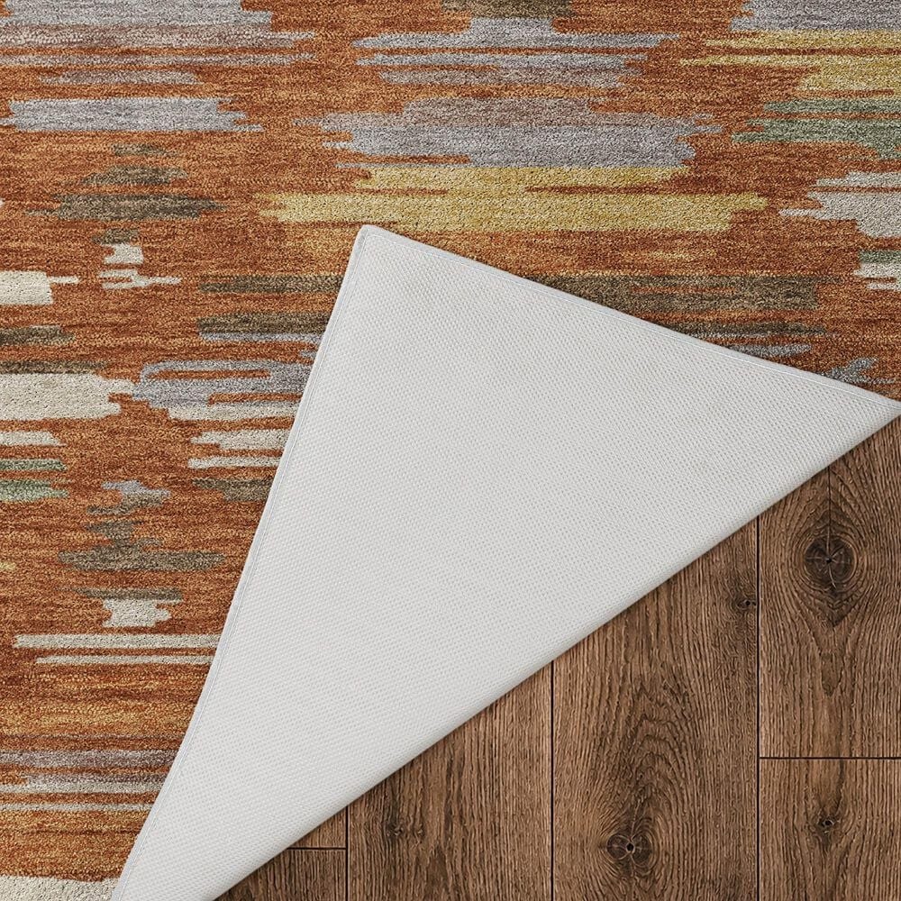 Dalyn Rug Company Kenner KN2 Paprika 8' Round Area Rug, , large
