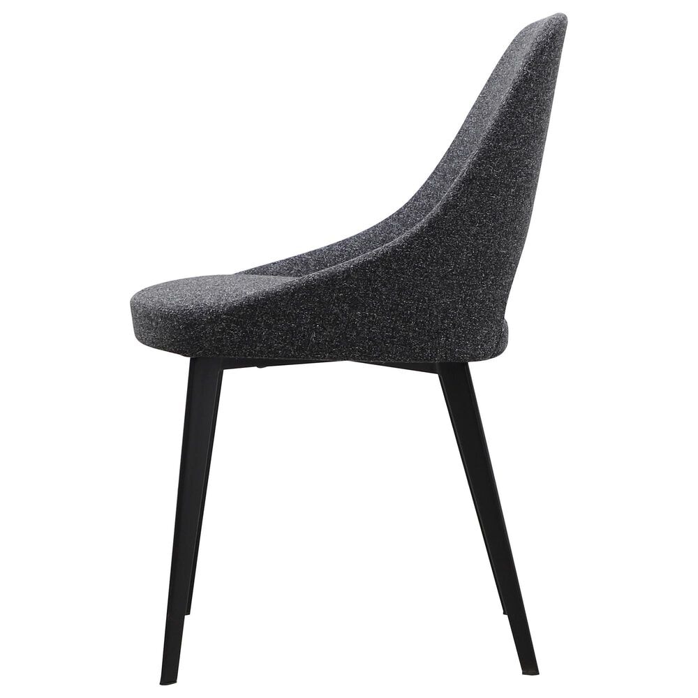 Moe&#39;s Home Collection Tizz Dining Chair in Dark Grey, , large