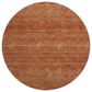 Dalyn Rug Company Soft Essentials Solid Paprika 8" Round Indoor/Outdoor Area Rug, , large
