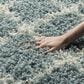 Safavieh Dallas Shag SGD258C-3 3" x 5" Seafoam/Ivory Area Rug, , large