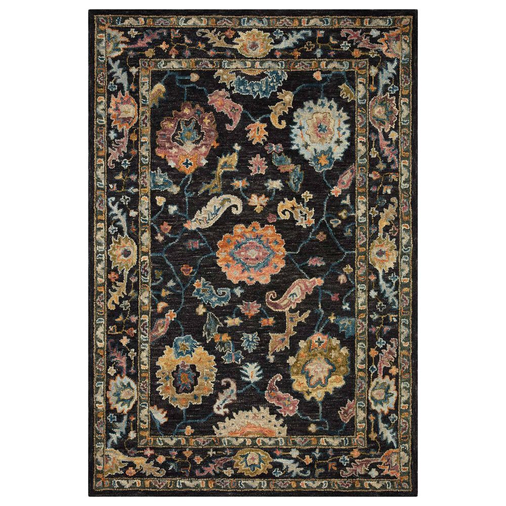 Loloi Padma PMA-01 2"3" x 3"9" Black Area Rug, , large