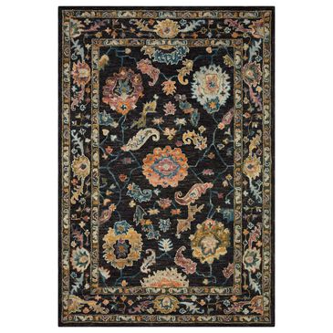 Loloi Padma PMA-01 2"3" x 3"9" Black Area Rug, , large