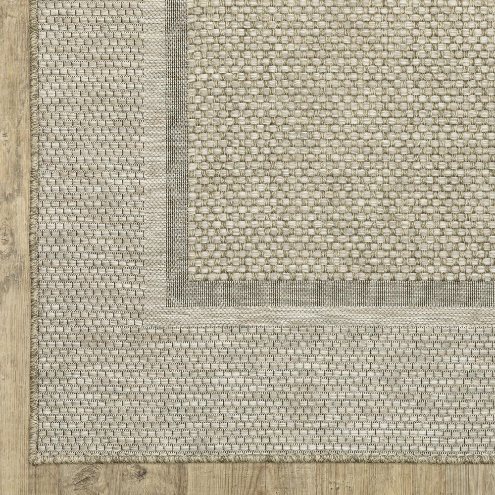 Oriental Weavers Tortuga TR06A 3&#39;3&quot; x 5&#39; Beige and Black Area Rug, , large