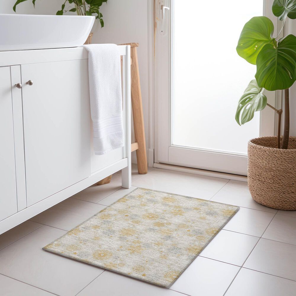 Dalyn Rug Company Wonderland WN31 2&#39;6&quot; x 3&#39;10&quot; Beige Indoor/Outdoor Area Rug, , large