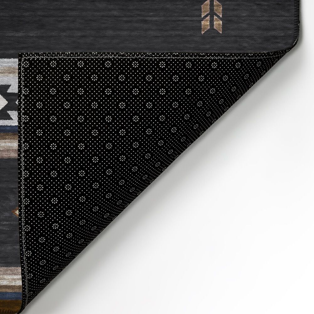 Dalyn Rug Company Phoenix PH4 2&#39;6&quot; x 3&#39;10&quot; Black Indoor/Outdoor Area Rug, , large