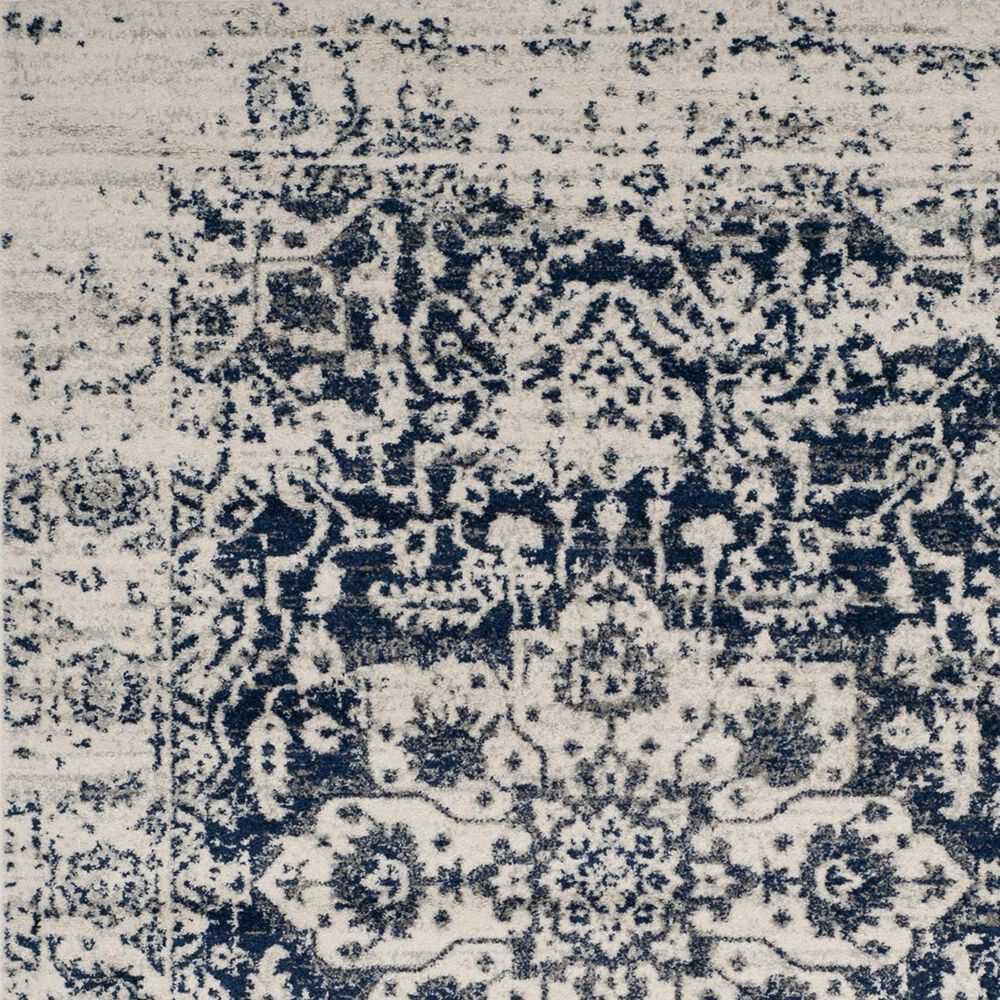 Safavieh Madison MAD603D-3 3&#39; x 5&#39; Cream/Navy Area Rug, , large