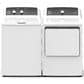 GE Appliances 4.2 Cu. Ft. Commercial Top Load Washer and 7.4 Cu. Ft. Gas Dryer Laundry Pair in White, , large