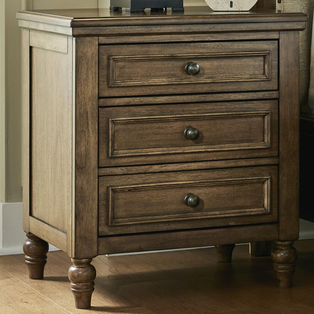 Ashley Sturlayne 3-Drawer Nightstand in Brown, , large