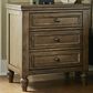 Ashley Sturlayne 3-Drawer Nightstand in Brown, , large