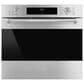 SMEG Classic 30" Single Electric Wall Oven with DigiScreen in Stainless Steel, , large