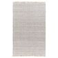 Surya Sara SRU-2302 6" x 9" Gray, Brown, Black, Cream, Dark Brown Area Rug, , large