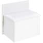 Pacific Landing Danbury 3-Drawer Makeup Vanity Set in White High Gloss, , large