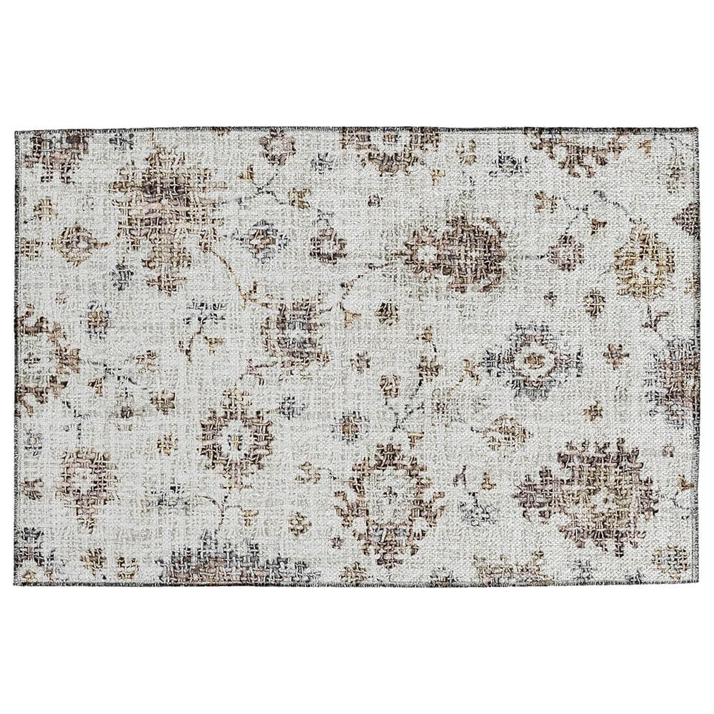 Dalyn Rug Company Portico PO6 Ivory 2"6" x 3"10" Area Rug, , large