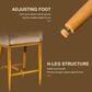 Hearth and Haven Outdoor Barstool with Rounded Backrest in Beige (Set of 2), , large