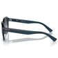 Ray-Ban Erik Sunglasses with Blue Lenses in Polished  Opal Dark Blue, , large