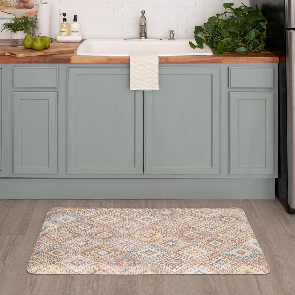 Mohawk Dri-Pro Deluxe Nomadic Sunset 1&#39;8&quot; x 3&#39;6&quot; Multicolor Area Rug, , large