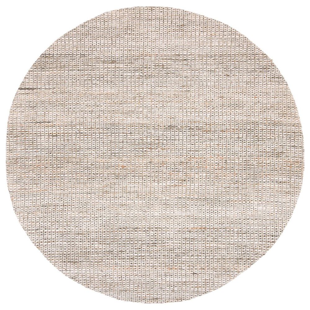 Safavieh Marbella 6" Round Light Grey Area Rug, , large