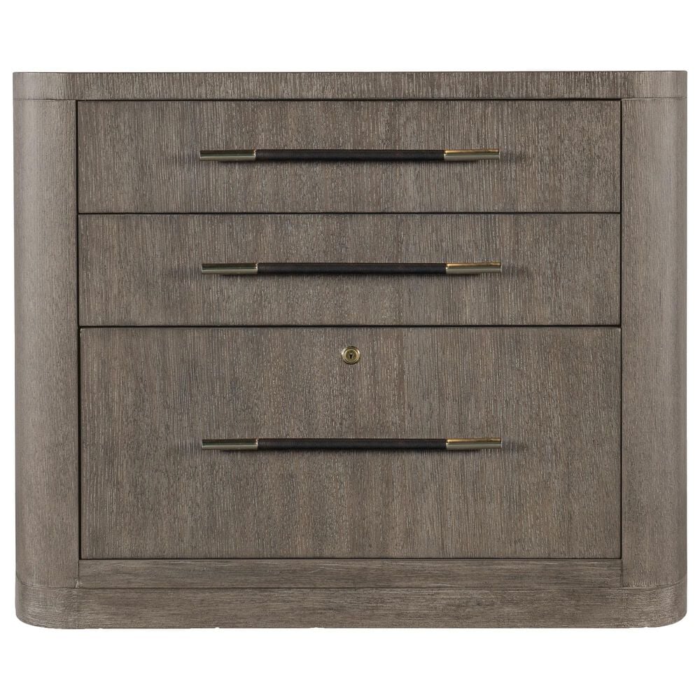 Hooker Furniture Modern Mood Lateral File in Earthy Brown and Pewter, , large