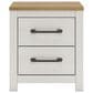 Ashley LInnocreek 5-Piece Full Bedroom Set in White and Warm Brown, , large