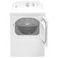GE Appliances 7.2 Cu. Ft. Gas Dryer in White and Silver Matte, , large