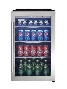 Danby 4.3 Cu. Ft. Free-Standing Beverage Center in Stainless Steel, , large