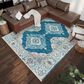 Dalyn Rug Company Marbella 3" x 5" Indigo Area Rug, , large