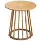 Hearth and Haven 3-Piece Outdoor Bistro Set with Round Table in Teak, , large
