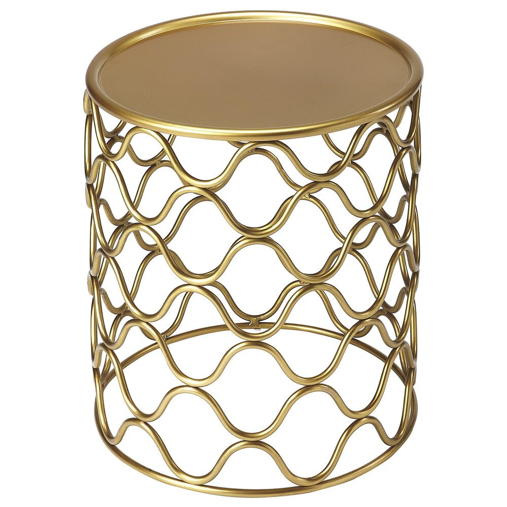 Butler Glendale Accent Table in Gold, , large