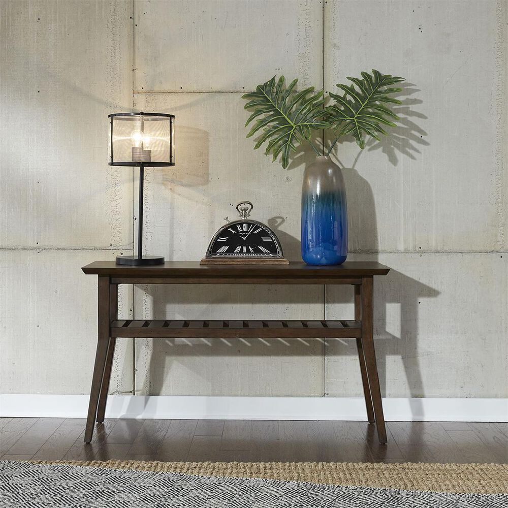 Belle Furnishings Ventura Boulevard Sofa Table in Bronze Spice, , large