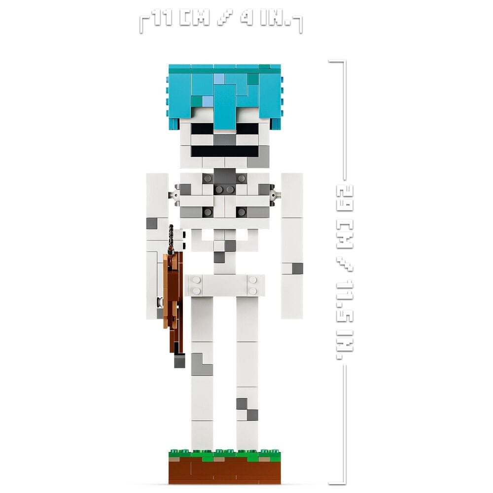 LEGO Minecraft The Skeleton Building Set, , large