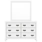 Ashley Binterglen 5-Piece King Panel Bedroom Set in White, , large