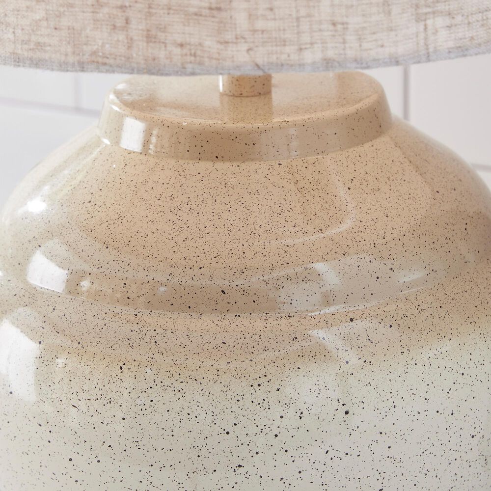 Ashley Waldish Table Lamp in Cream and Beige, , large