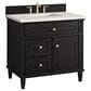 James Martin Vanities Lorelai 36" Single Vanity in Black Onyx with 3 cm Ethereal Noctis Quartz Top, , large