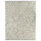 Jaipur Hadi Anisah White 9" x 12" Area Rug, , large