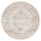 Safavieh Isabella ISA916B 6"7" Round Cream and Beige Area Rug, , large