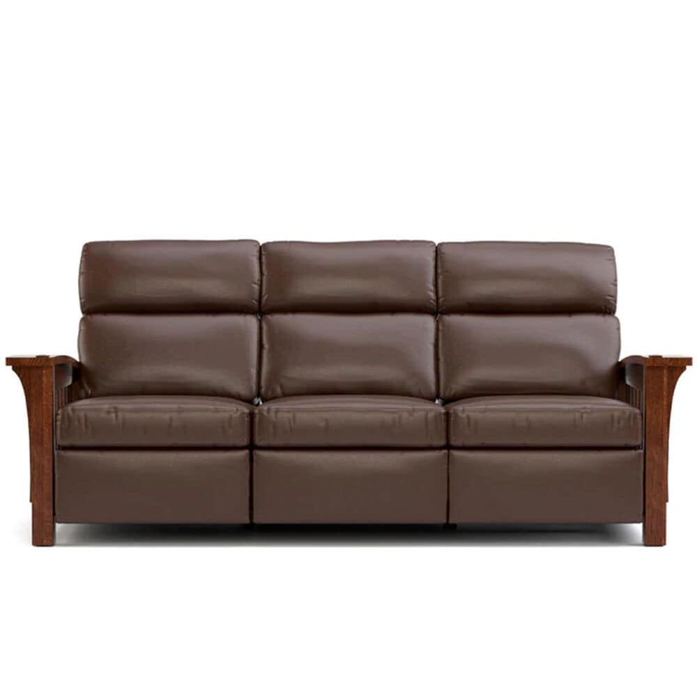 Stickley Furniture Mission Orchard Street Power Reclining Sofa in Colman Boot, , large