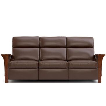 Stickley Furniture Mission Orchard Street Power Reclining Sofa in Colman Boot, , large