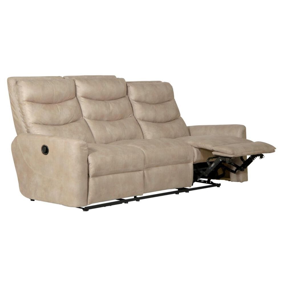 Catnapper Gill Manual Reclining Sofa in Putty, , large