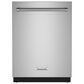 KitchenAid 4pc Kitchen Package with Refrigerator, Range, Microwave, and Dishwasher in Stainless Steel, , large