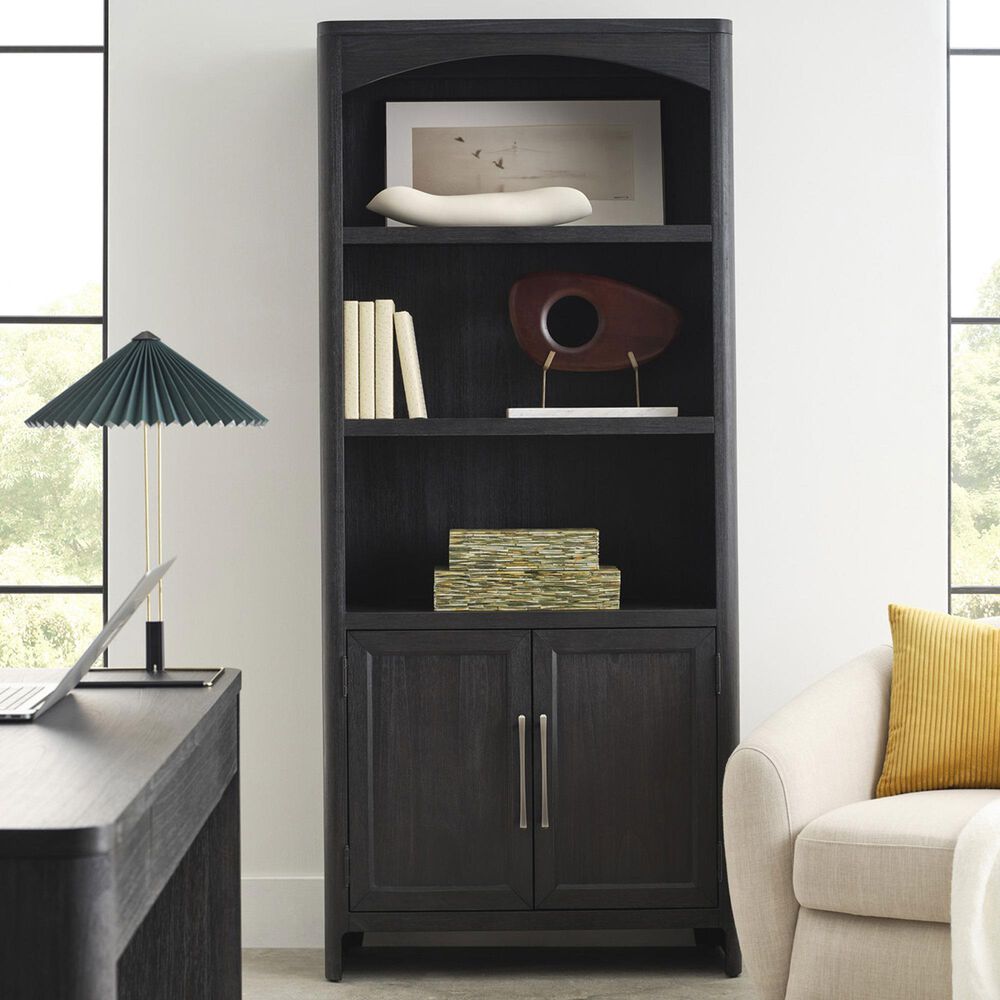 Riva Ridge Sloane 2-Door Bookcase in Mink, , large