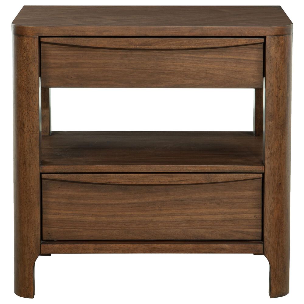 Coaster Maderia 2-Drawer Nightstand in Walnut, , large