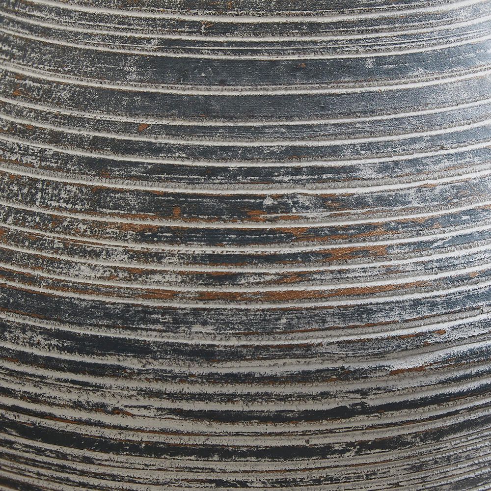 Ashley Lawrock Table Lamp in Distressed White and Antique Blue, , large