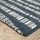 Oriental Weavers Galileo GAL01 Blue and Ivory 6"7" x 9"6" Area Rug, , large