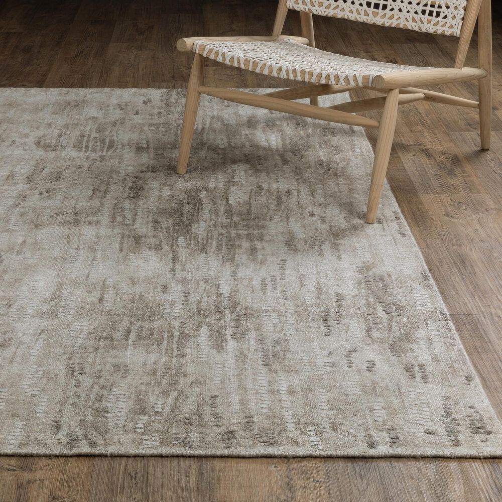Oriental Weavers Clarke CLA08 Beige and Brown 6&#39; x 9&#39;Area Rug, , large
