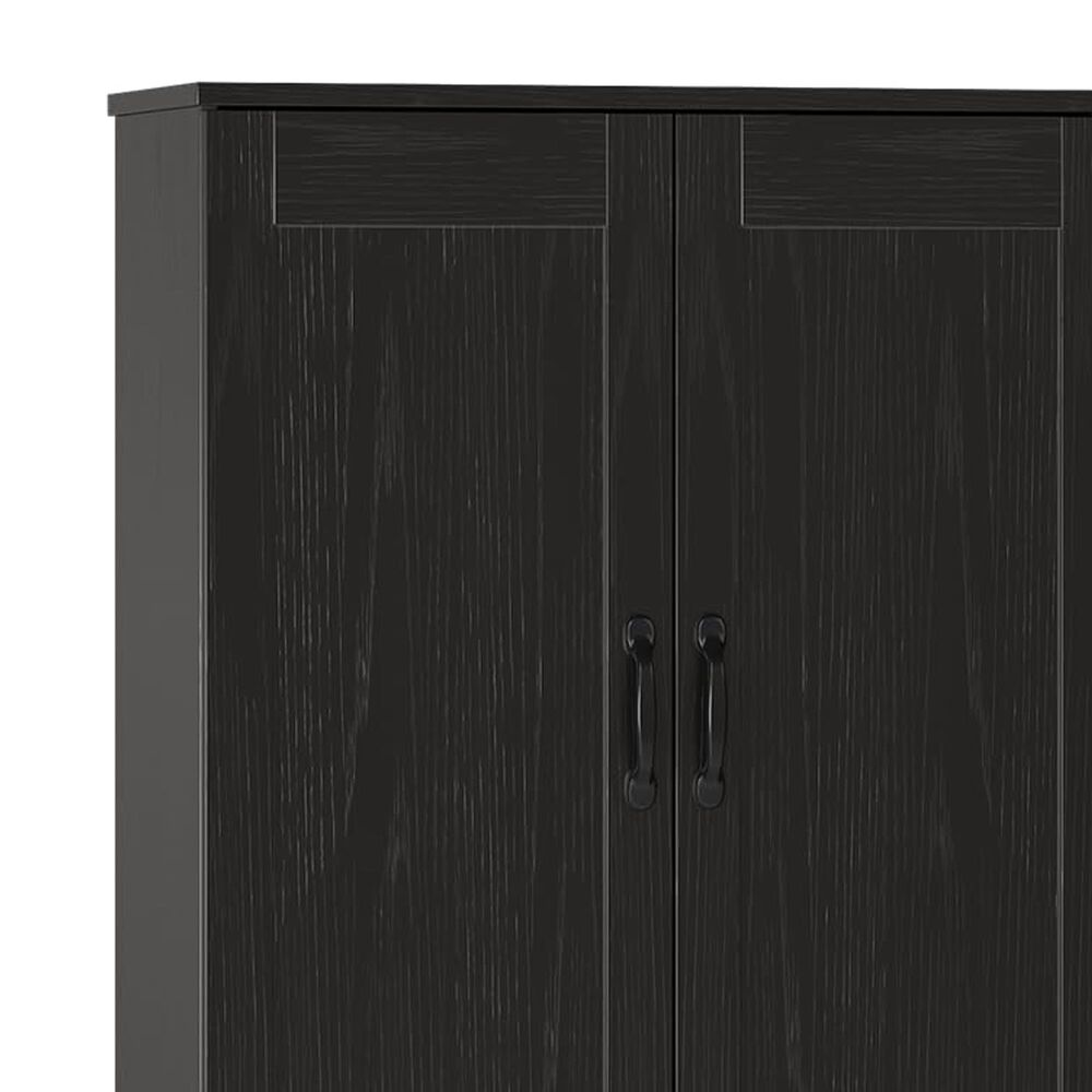 GARVEE 60" Kitchen Pantry Cabinet in Black, , large