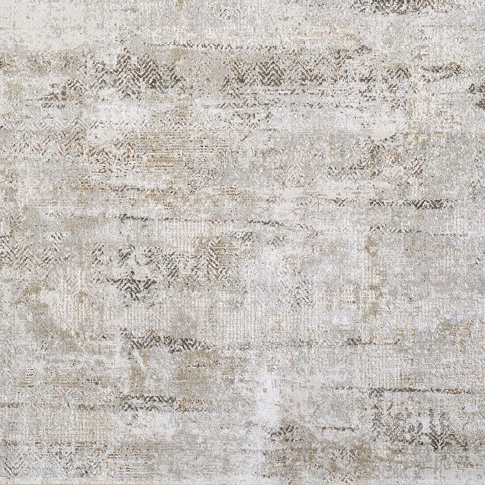 Surya Brunswick Light Gray, Cream, Mustard, Light Brown, Medium Brown and Charcoal 2&#39; x 2&#39;11&quot; Area Rug, , large